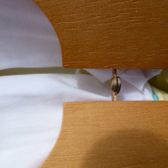 Rare Vintage Lilly Pulitzer Bermuda Bag with Wooden Handles  – Gator Print Cover - Picture 7 of 8